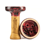 Shisha-Kopf Oblako Black RED BLACK MARBLE