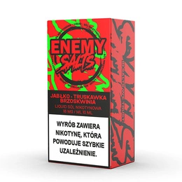 Liquid Enemy Salts 10ml - Jabłko Truskaw Brzoskw 18mg