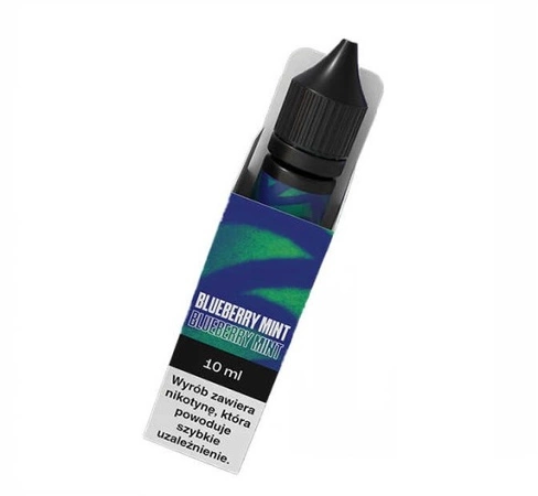 E-liquid VJuice GO+ 10ml - Blueberry Mint 3mg