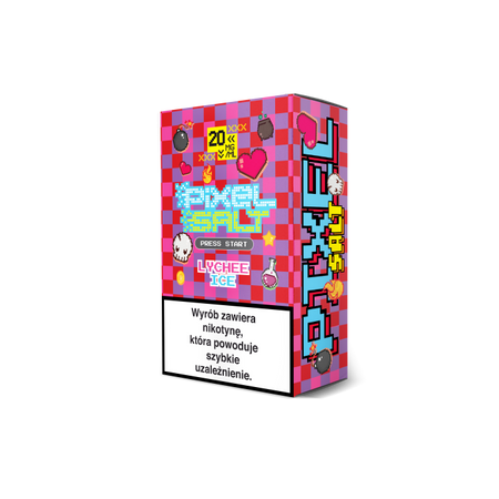 Liquid PIXEL Salt 10ml - Lychee Ice 20mg