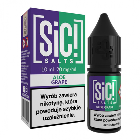Liquid SIC! Salt 10ml - Aloe Grape 20mg