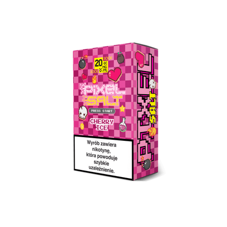 Liquid Pixel Salt 10ml - Cherry Ice 20mg