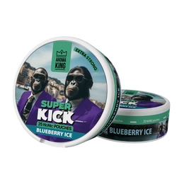 Saszetki nikotynowe Aroma King NoNic Super Kick - Blueberry Ice 5mg