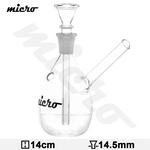 Bong Glass Micro Rain Drop | 14cm