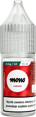 Liquid MONO 10ml - Jabłko 6mg