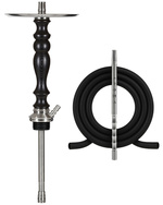 Shisha-Säule Aroma Hookah Steel Bravo Black