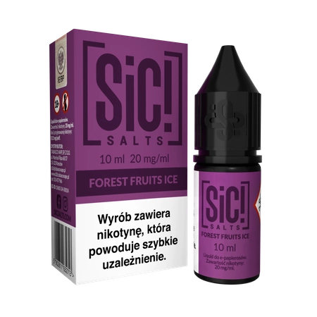 Liquid SIC! Salt 10ml - Forest Fruits Ice 20mg