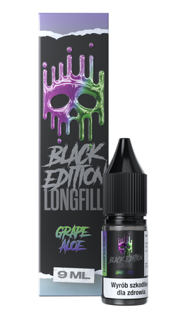 Longfill Dark Line Black Edition 9ml - GRAPE ALOE