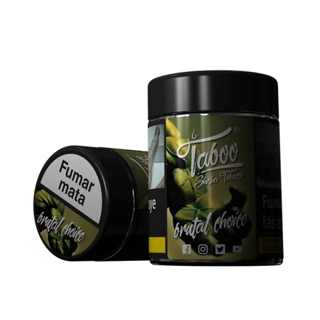 Shisha Tobacco TABOO Brutal Choice 50g (Strong mint) 