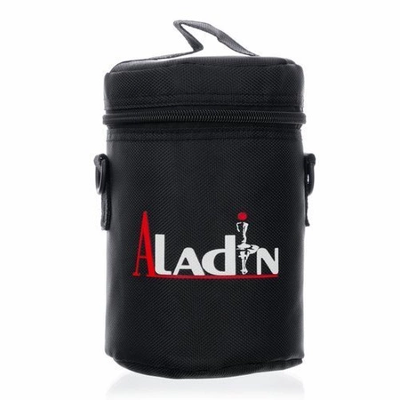 Waterpipe Aladin 2Go Alu Black + Case