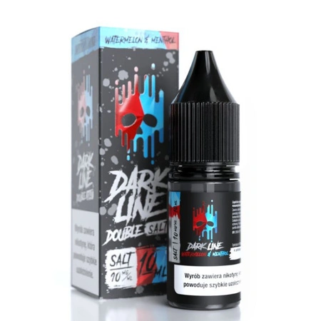 Liquid Dark Line Double Salt 10ml - Watermelon Menthol 10mg