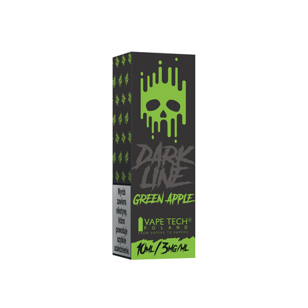 Liquid Dark Line 10ml - Green Apple 03mg