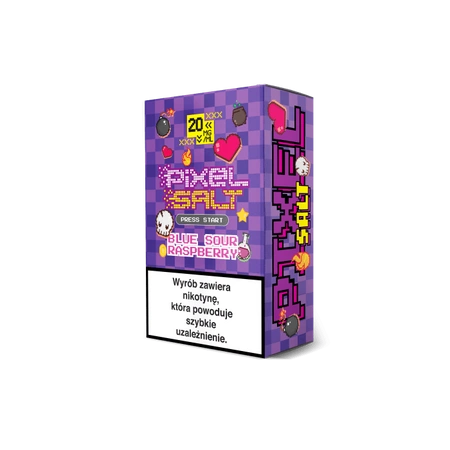 Liquid PIXEL Salt 10ml - Blue Sour Raspberry 20mg