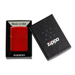 Feuerzeug ZIPPO - REGULAR METALLIC RED