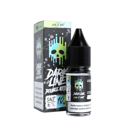 Liquid Dark Line Double Salt 10ml - Lime Mint 10mg