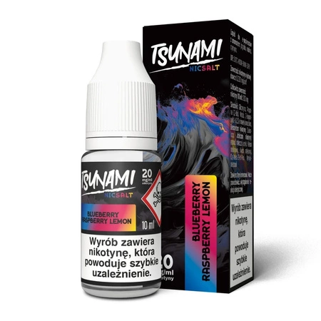 Liquid Tsunami Salt 10ml - Blueberry Raspberry Melon 20mg