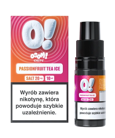 E-Liquid OSOM! SALTS 10ml - Passionfruit Tea Ice 20mg