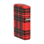 Lighter  ZIPPO - RED PLAID MATTE