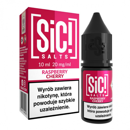 Liquid SIC! Salt 10ml - Raspberry Cherry 20mg