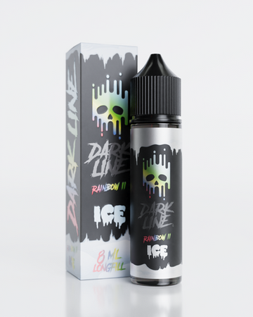 Longfill Dark Line Ice 8/60ml - Rainbow II