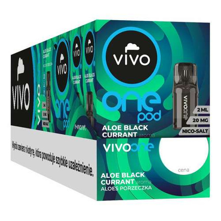 Kartusche VIVO ONE POD 2ml - Aloe Blackcurrant. 20mg