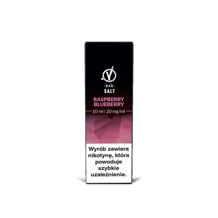 Liquid Vbar Salt 10ml - Blueberry Raspberry 20mg
