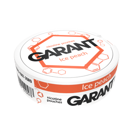 10 X Nikotinbeutel GARANT (Grant) Molecule - Ice Peach 20mg