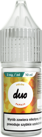 Liquid DUO 10ml - Melon Papaya 3mg
