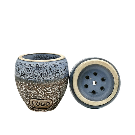 Shisha-Kopf FUGO Amfora Glaze Grey