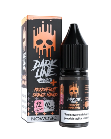 Liquid Dark Line Nicotine+ 10ml - Passionfruit Orange Mango 12mg