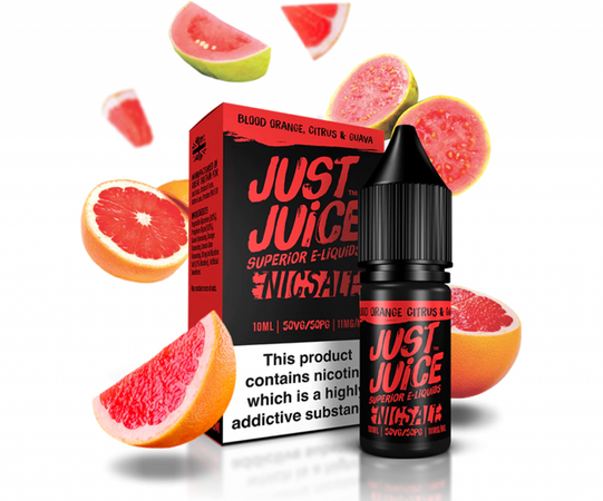 Liquid Just Juice 10ml - Blood Oran Cit Guav 11mg