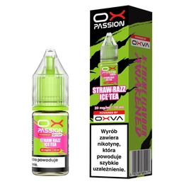 E-liquid OX Passion 10ml - Straw Razz Ice Tea 20mg