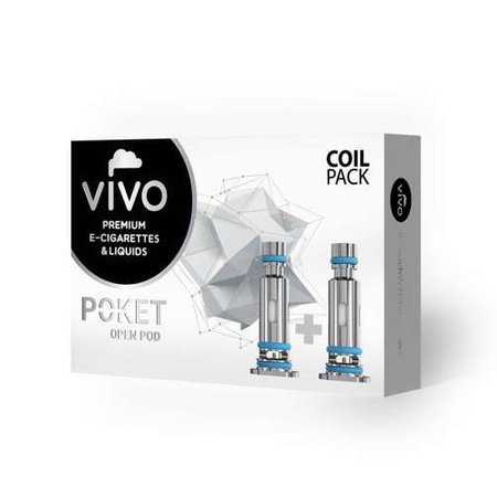 Vivo Pocket COIL PACK - Set 2x Heizspirale (0,8ohm)