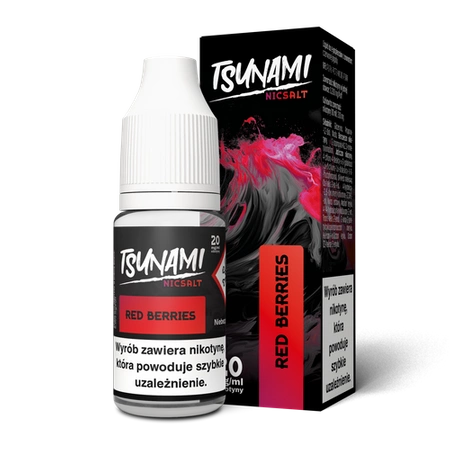 Liquid Tsunami Salt 10ml - Red Berries 20mg