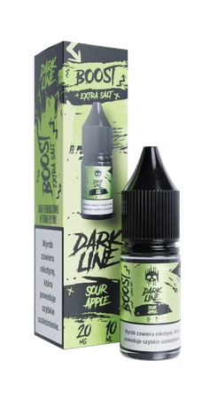 Liquid Dark Line Boost Salt 10ml - Sour Apple 20mg