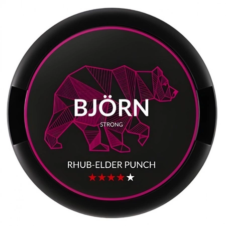 Nicotine Pouche BJORN - Rhub Elder Punch 19,5mg