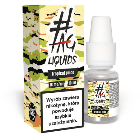 Liquid #TAG Classic 10ml - Tropical Juice 18mg