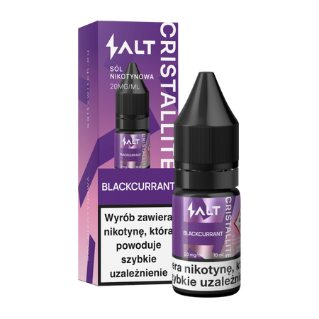 Liquid Crystallite 10ml - Blackcurrant 20mg