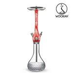 Waterpipe Wookah Mastercut Crystal Quills Red/White