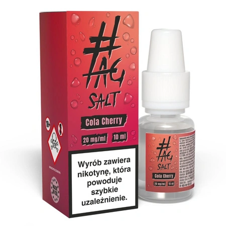 Liquid #TAG Salt Drinks 10ml - Cola Cherry 20mg