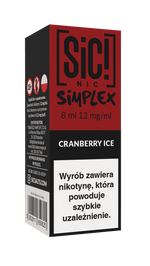 Liquid SIC! NIC 8ml - Cranberry Ice 12mg