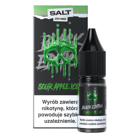 Liquid Dark Line Black Edition Salt 10ml - Sour Apple Ice 20mg