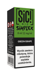 Liquid SIC! NIC 8ml - Green Grape Ice 12mg