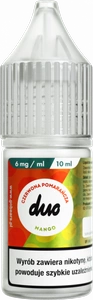 Liquid DUO 10ml - Czerwona Pomarańcza Mango 6mg