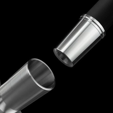 Waterpipe Aladin MVP Rocket Silver Black