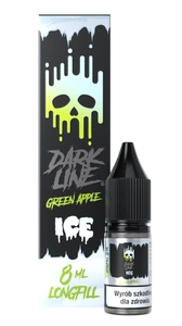 Longfill Dark Line Ice 8ml - Green Apple