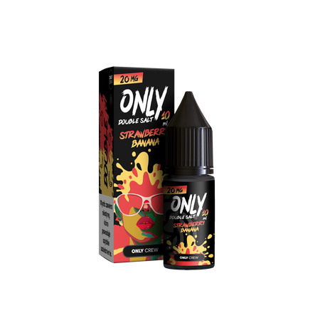 Liquid Only Double Salt 10ml - Strawberry Banana 20mg