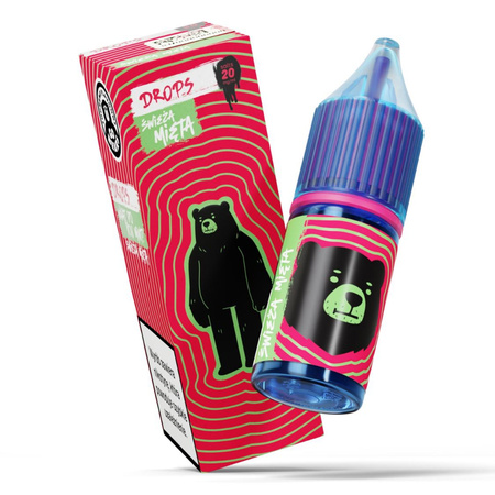 Liquid GO BEARS Drops 10ml - Świeża Mięta 20mg