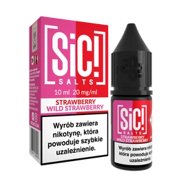 E-liquid SIC! Salt 10ml - Strawberry Wild Strawberry 20mg
