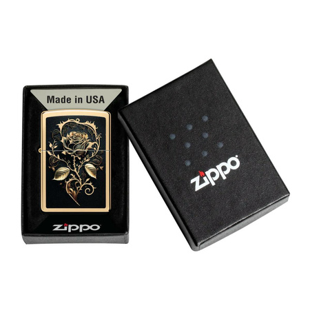 Feuerzeug ZIPPO - GOLDEN ROSE
